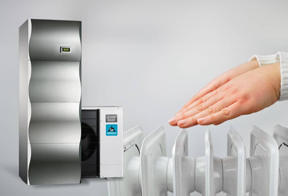 toplotna črpalka za radiatorsko ogrevanje